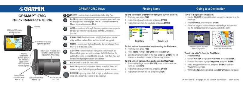 Garmin GPSMAP 276C User manual
