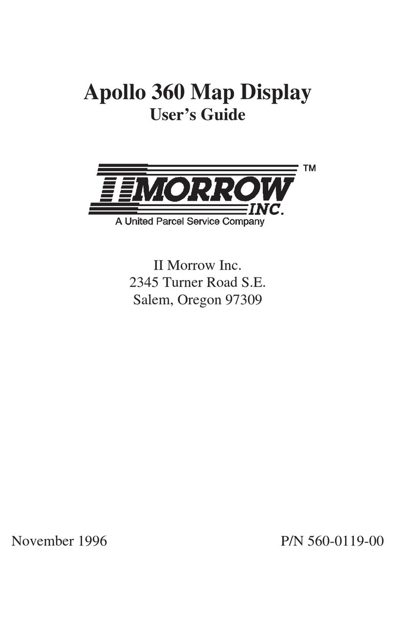 II Morrow Inc. Apollo 360 MAP User manual