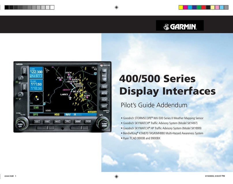 Garmin GNC 420 Installation and operating instructions