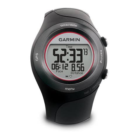Garmin Forerunner 410 User manual