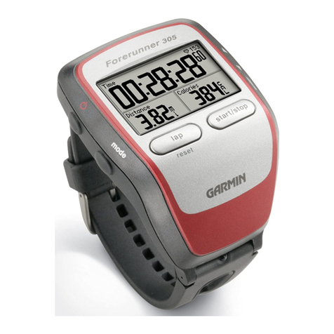 Garmin Forerunner 305 - Running GPS Receiver quick start