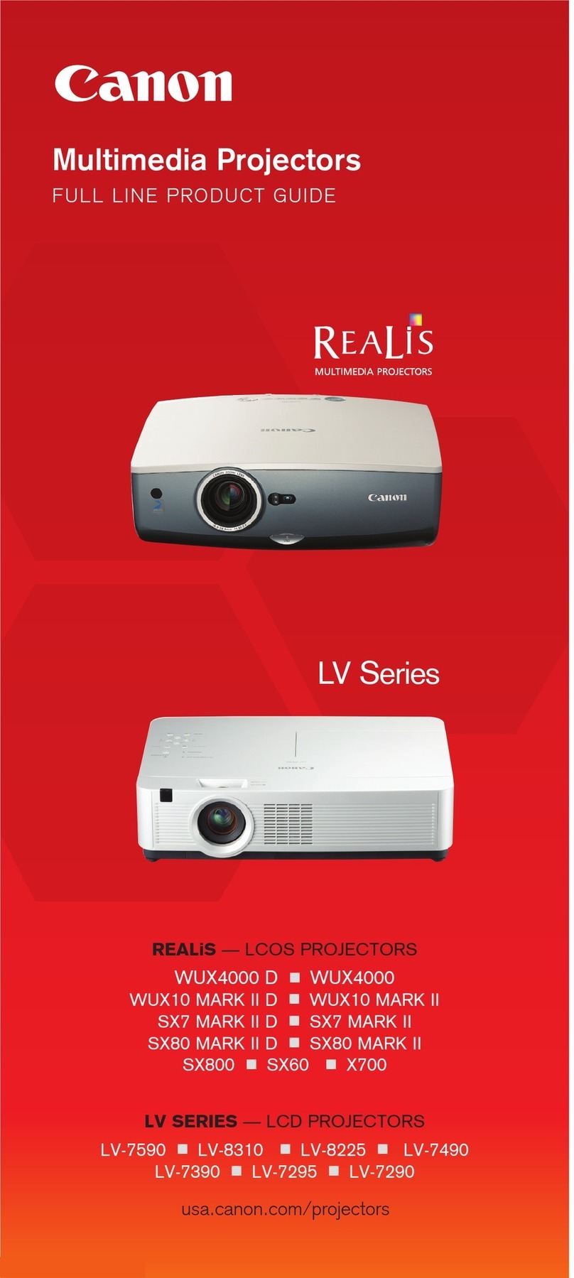 Canon LV-7290 User manual