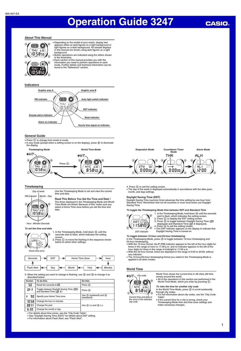 Casio 3247 User manual Casio 3247 User manual