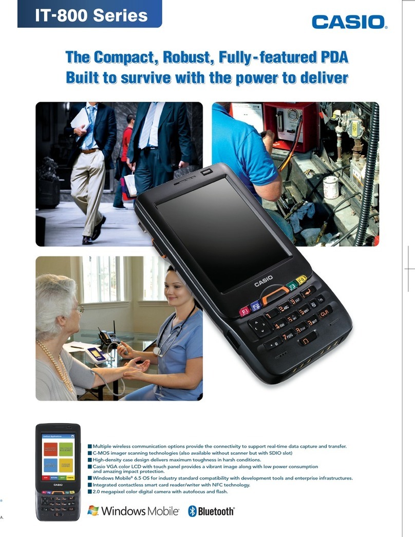 Casio IT-800 Series User manual
