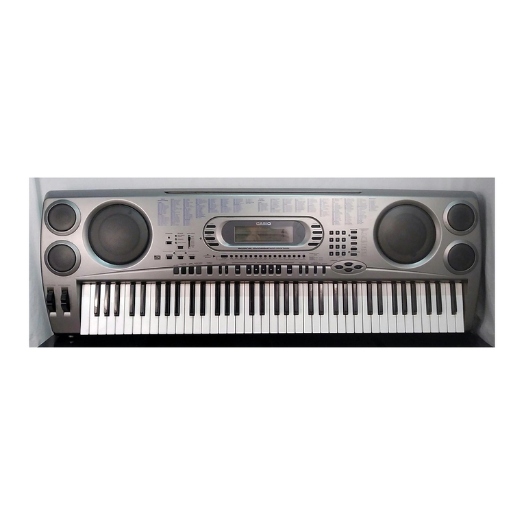 Casio WK-1600 User manual