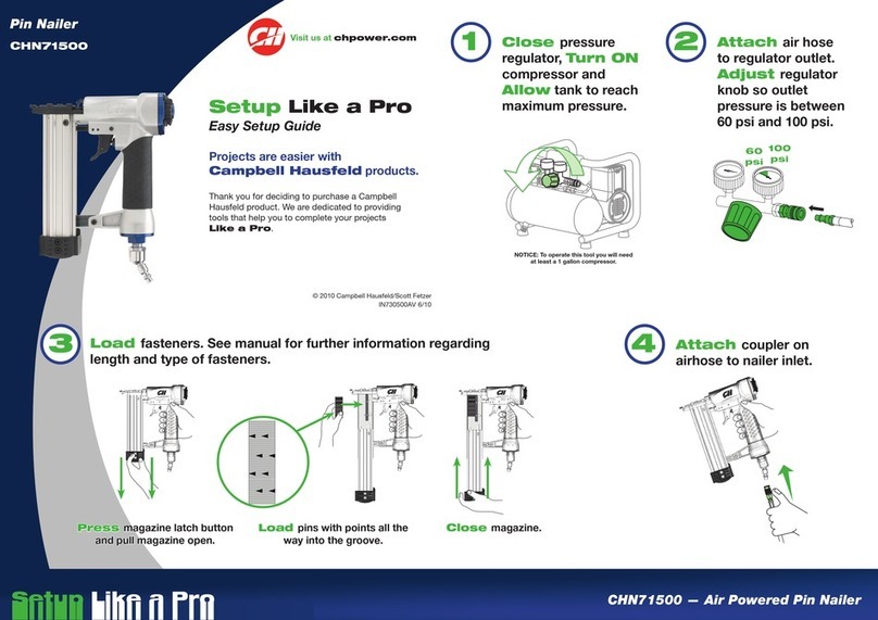 Campbell Hausfeld CHN71500 Easy setup guide