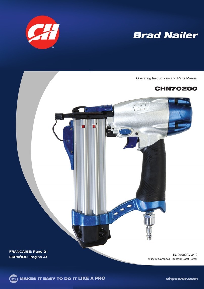 Campbell Hausfeld IN727900AV Operating instructions and parts manual