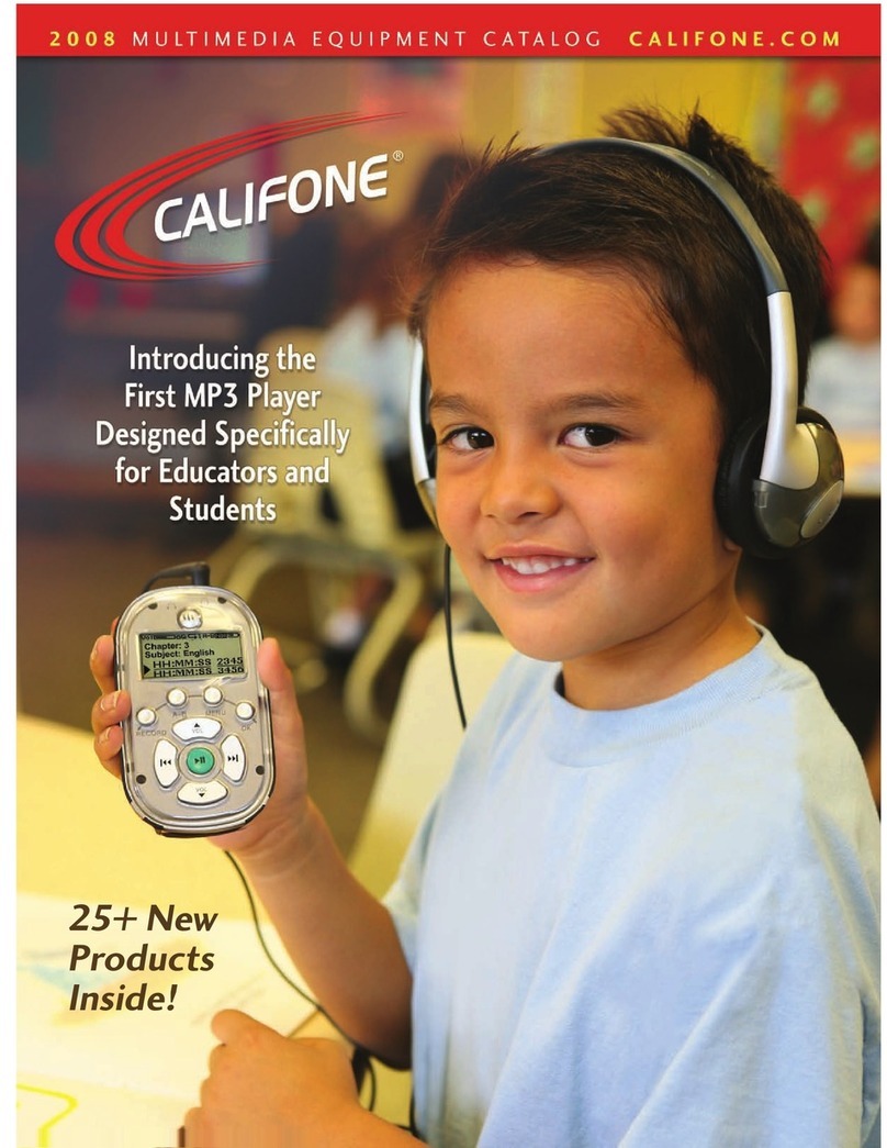 Califone PA616 brochure