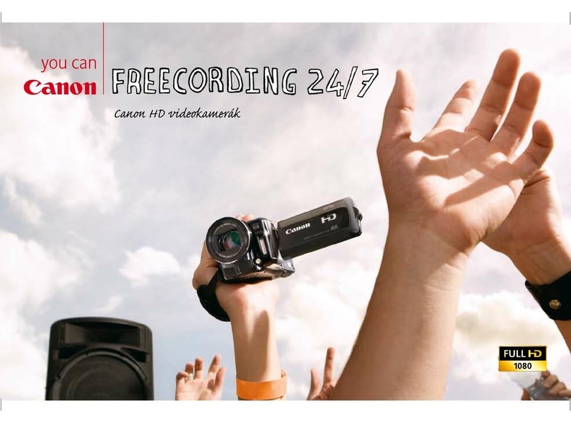 Canon Digital Camcorders User manual