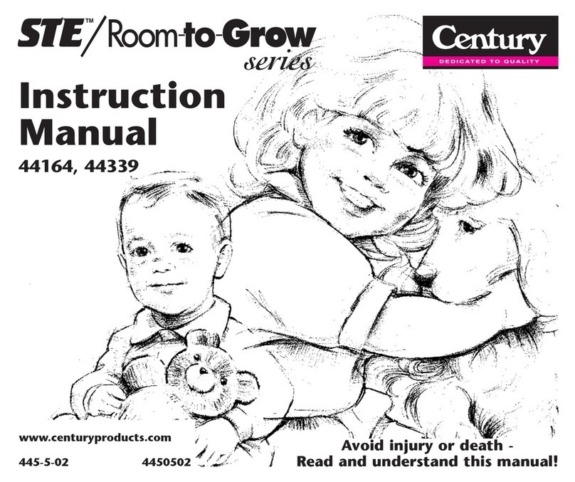 Century 44164 instruction manual