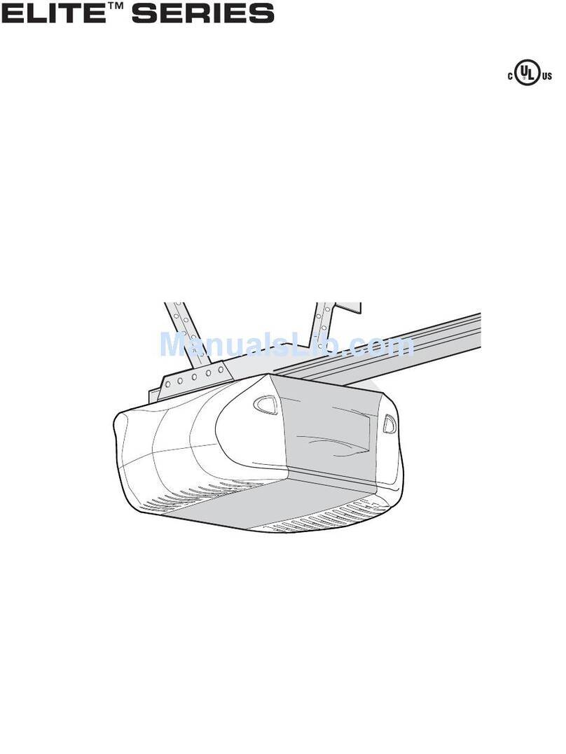 Chamberlain 3595LM 3/4 HP User manual
