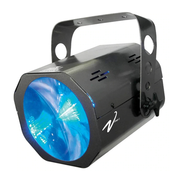 Chauvet Vue II User manual