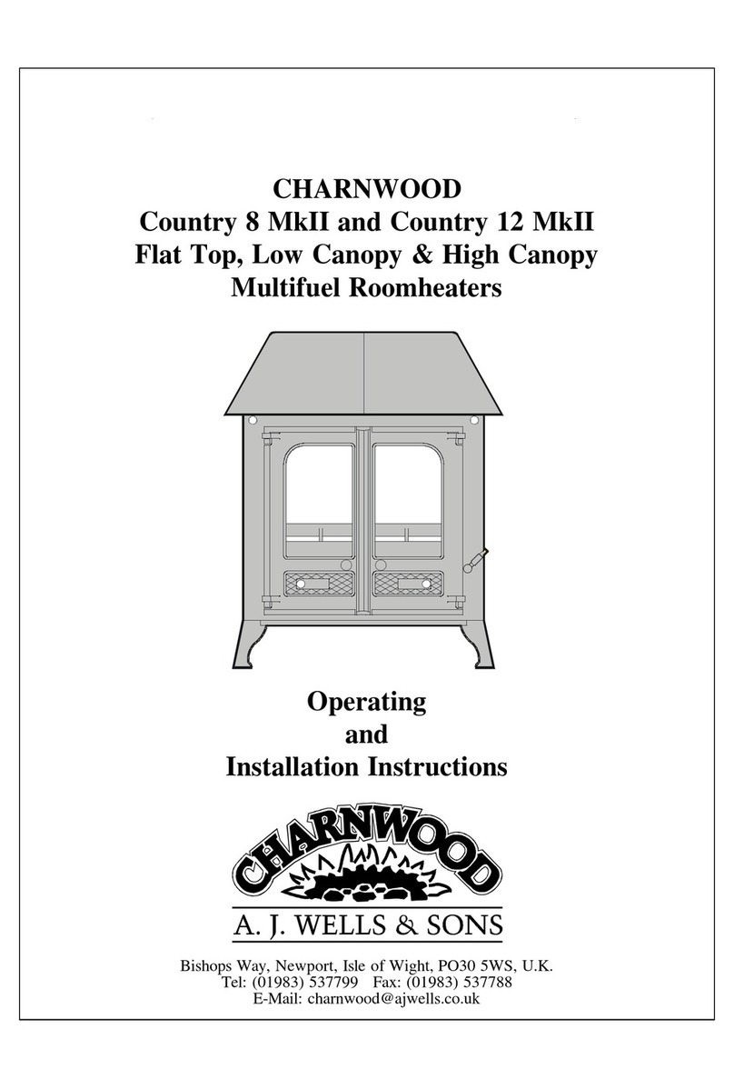 Charnwood Country 12 Mk2 Operating and installation instructions