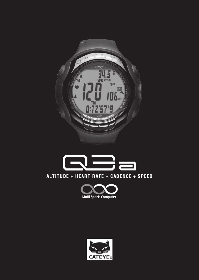 Cateye Q3A user manual
