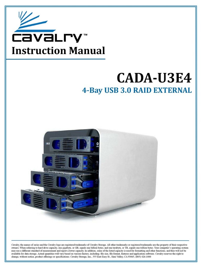 Cavalry CADA-U3E4 instruction manual