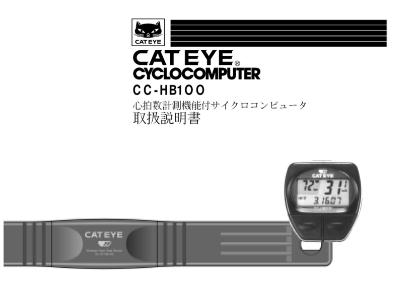 Cateye CC-HB100 User manual