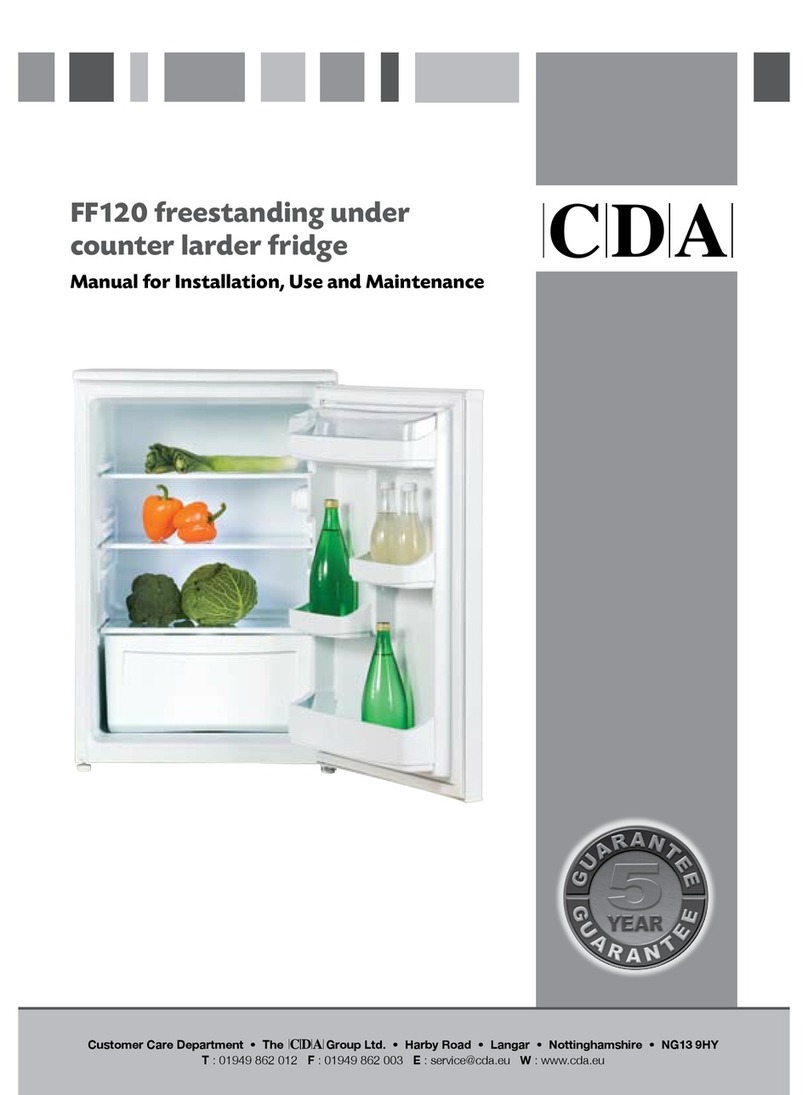 CDA FF120 Reference manual