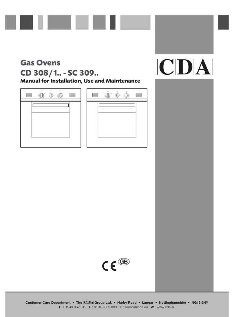 CDA SC309 Series Reference manual