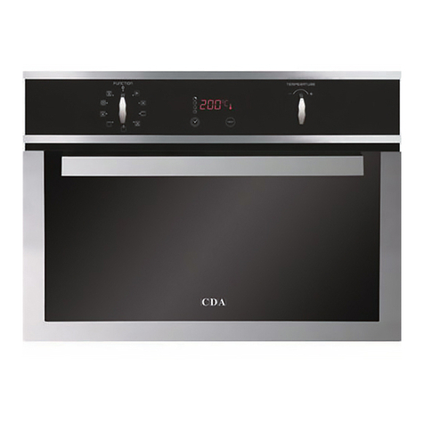 CDA SV430 Manual for installation, use and maintenance