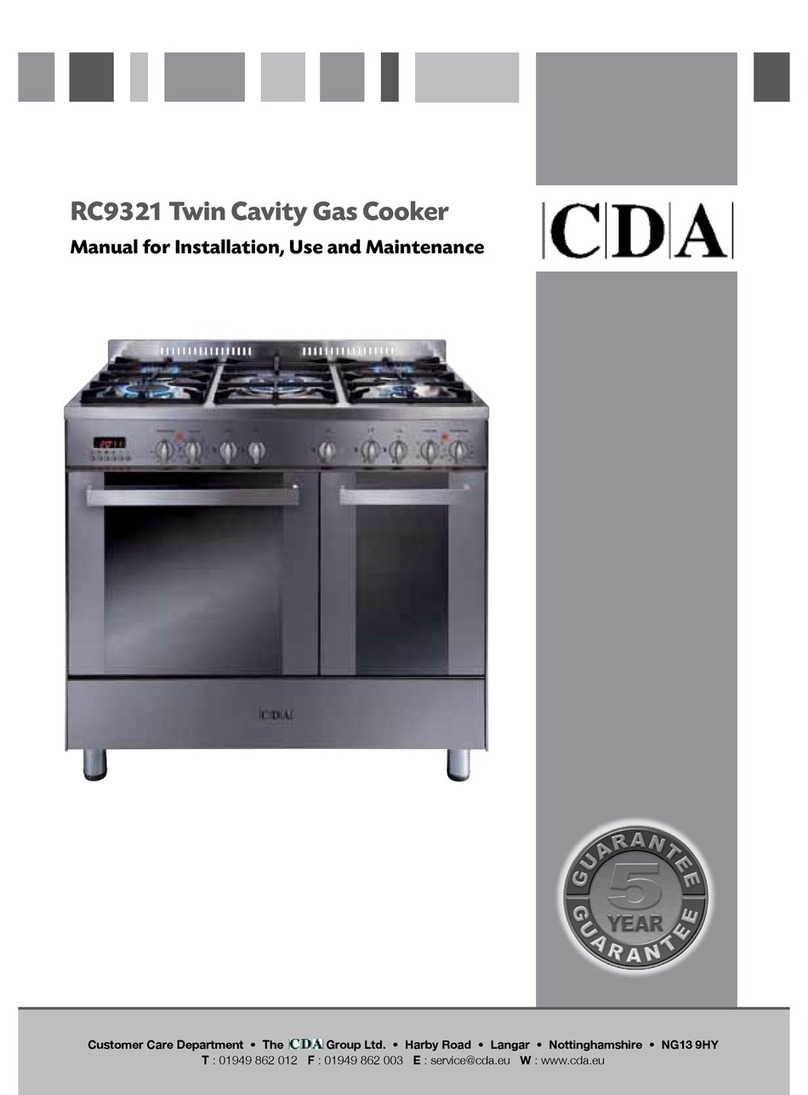CDA RC9321 Reference manual