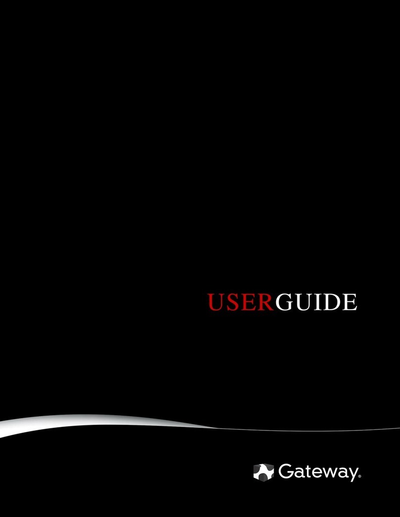 Gateway LT 1000 User manual