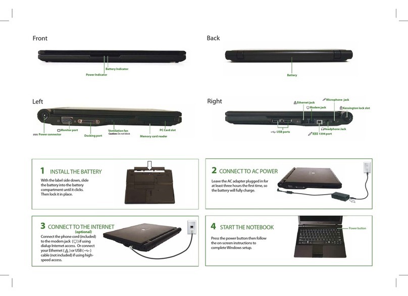 Gateway E-100 User manual Gateway E-100 User manual