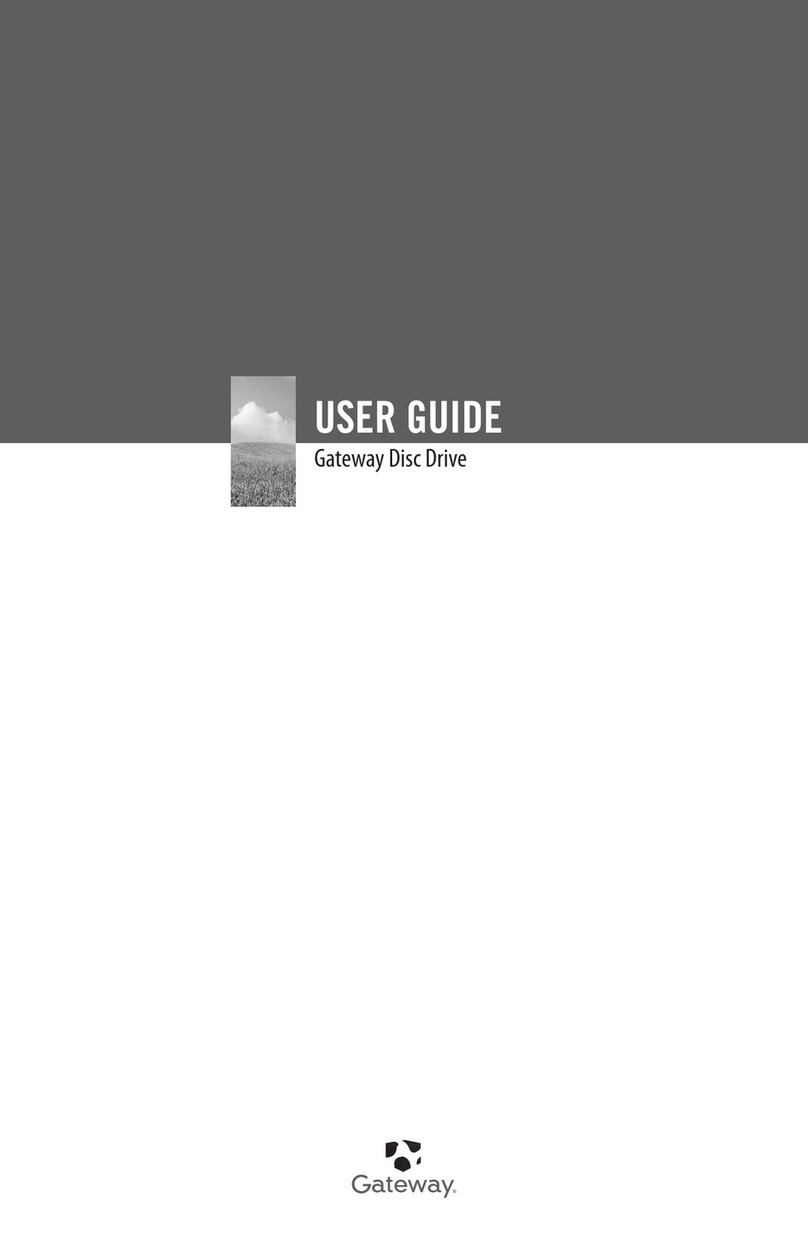 Gateway E-100 user guide