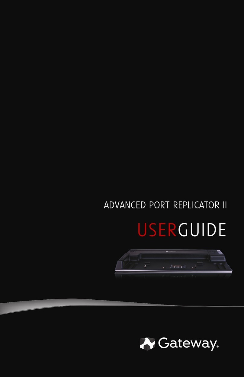 Gateway E-265 User manual
