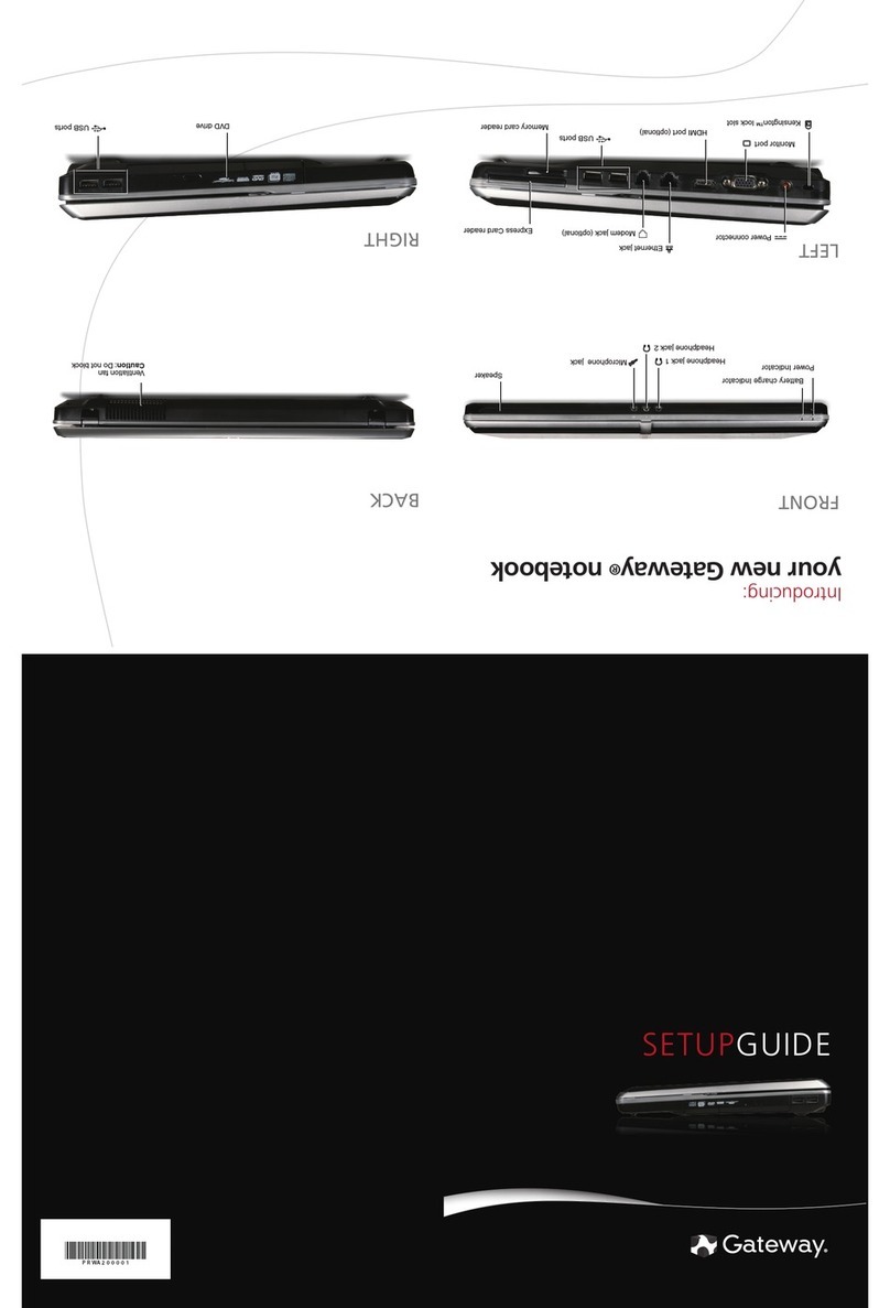 Gateway MC7804 User manual