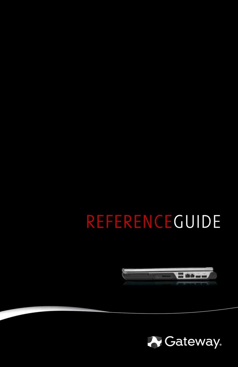 Gateway M465 reference guide