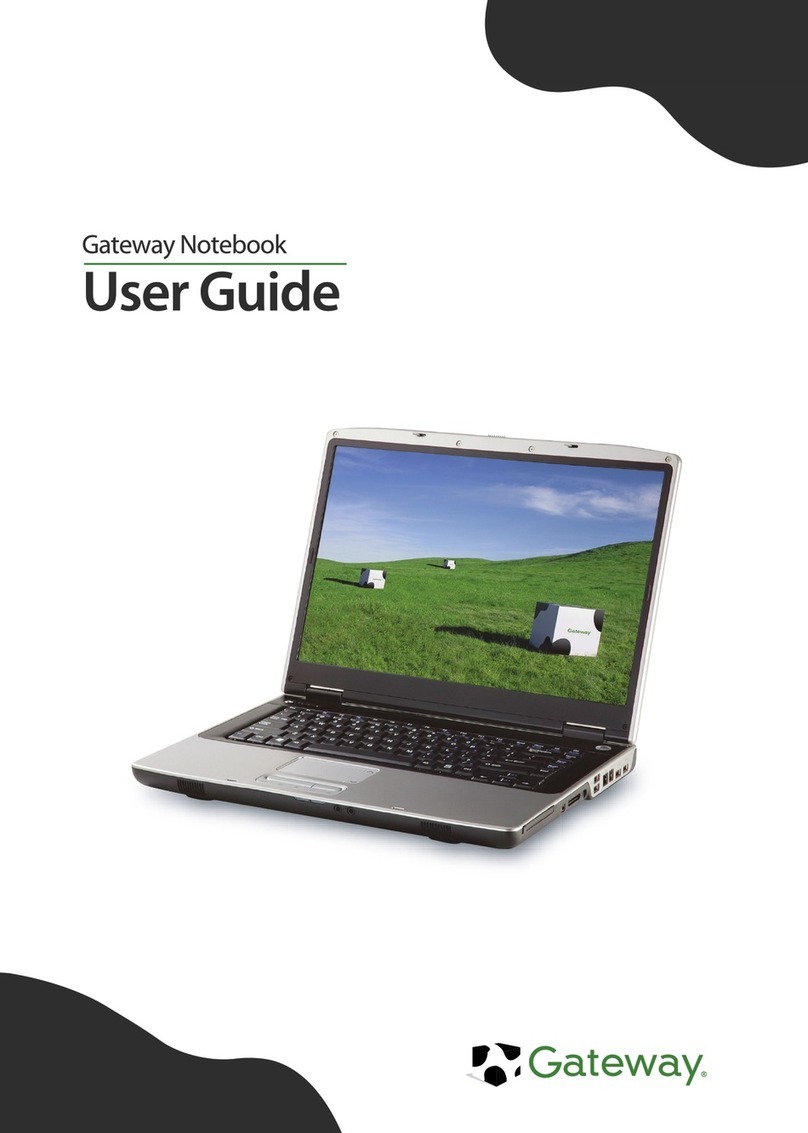 Gateway 6010GZ - Celeron M 1.4 GHz User manual