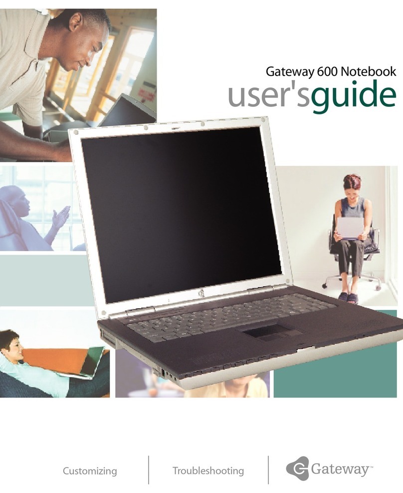 Gateway 600YG2 user guide
