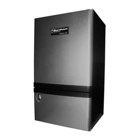 Burnham FREEDOM FCM120 Installation, operating and service instructions