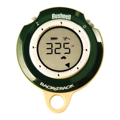 Bushnell BackTrack 36-0051 quick start guide