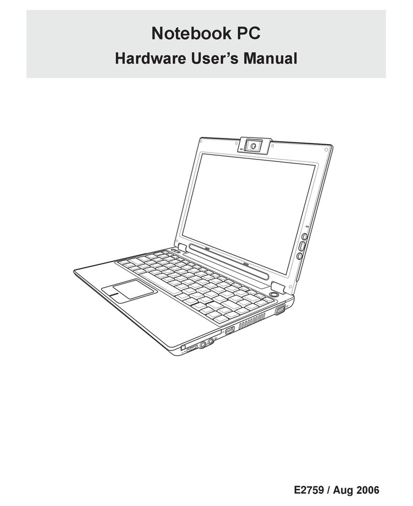 Asus W5Fm Instructions for use Asus W5Fm Instructions for use