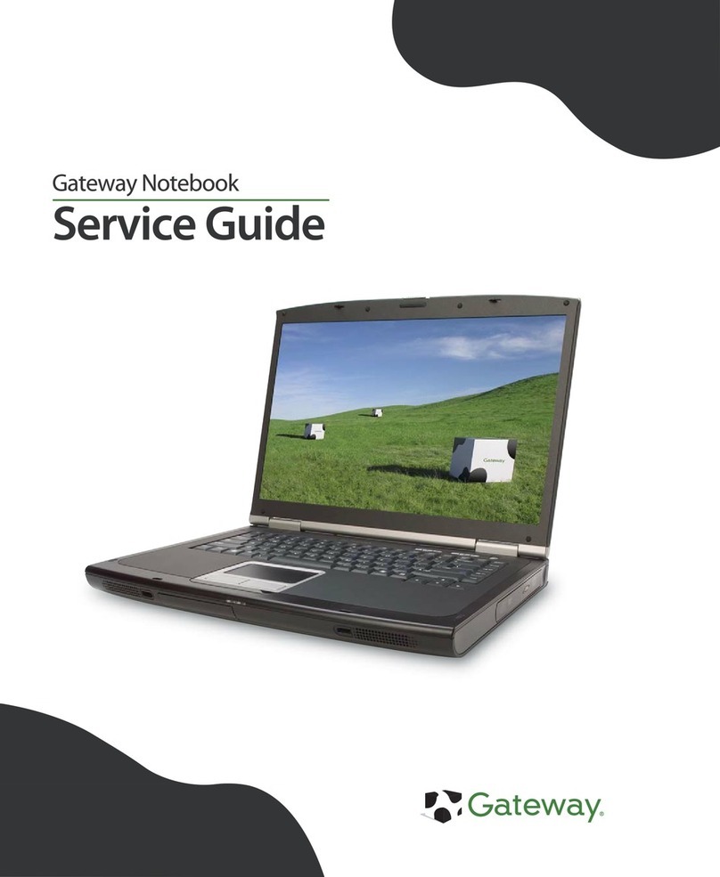 Gateway MX7120 User manual