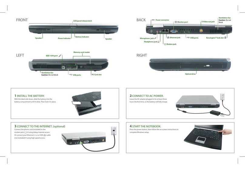 Gateway MX7118 User manual