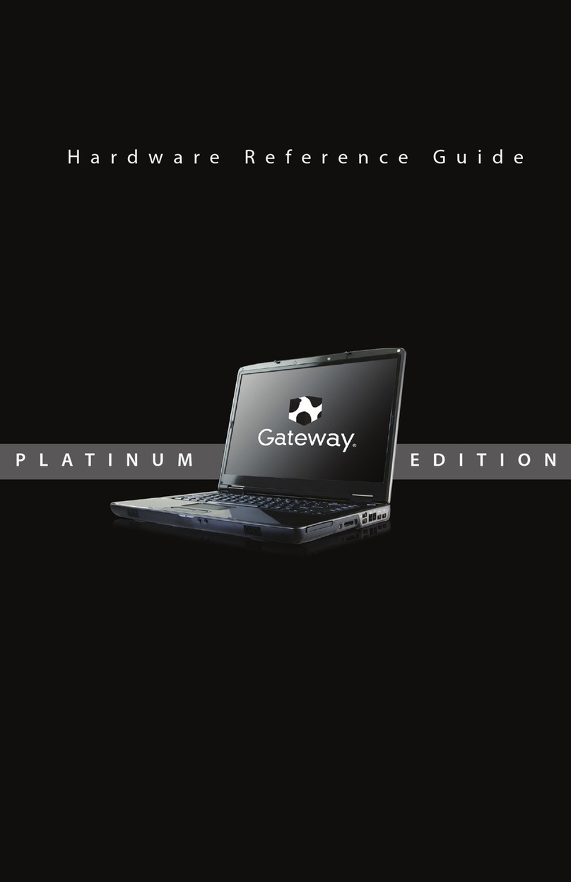 Gateway MX6450 Operating and maintenance manual