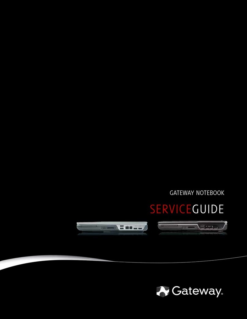 Gateway MT6451 User manual