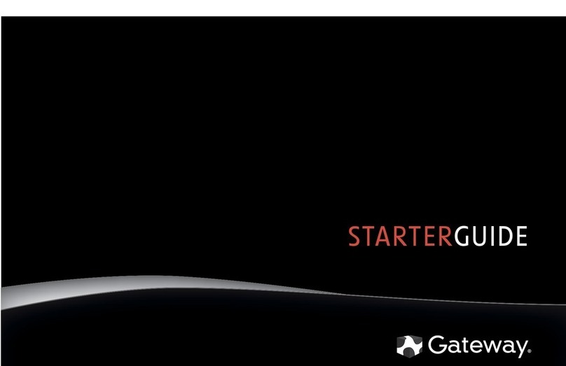 Gateway MT6460 Starter Guide