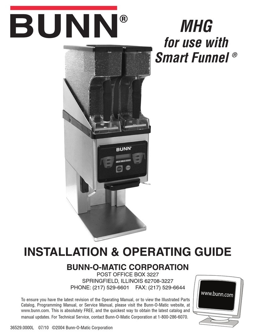 Bunn Single SH Installation guide