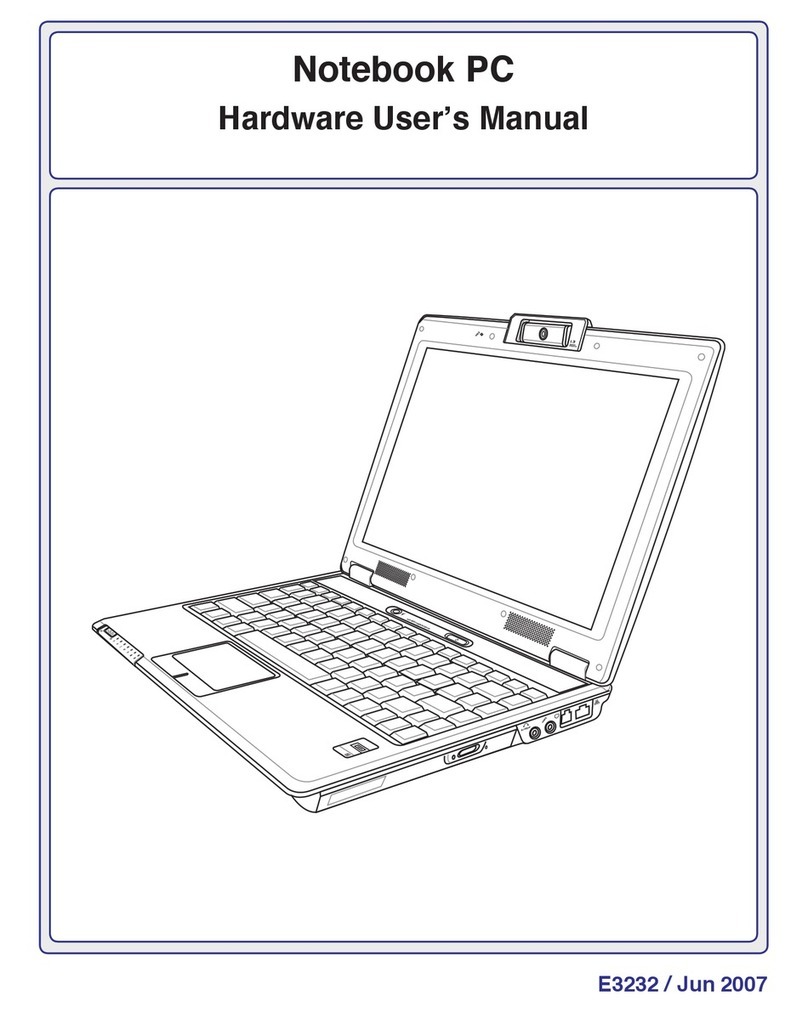Asus X20Sg Instructions for use Asus X20Sg Instructions for use