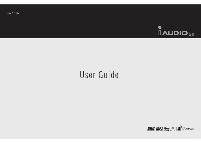 Cowon iAUDIO U5 User manual