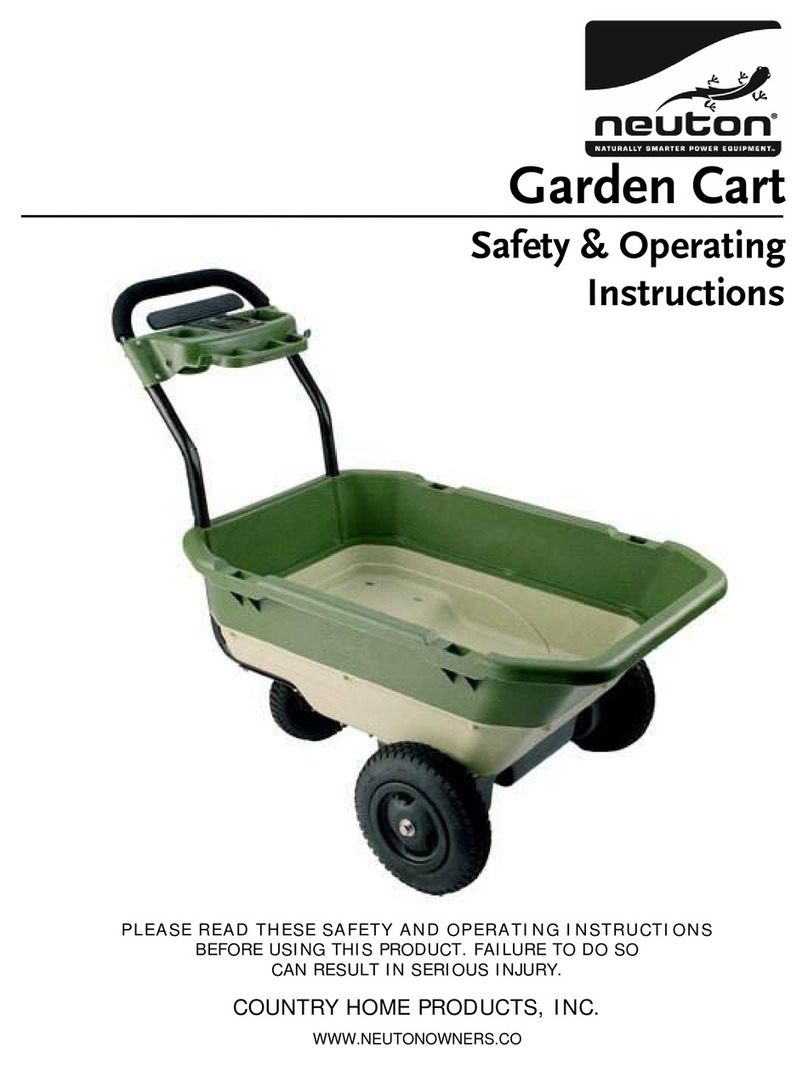 Neuton Garden Cart Safety and operating instructions Neuton Garden Cart Safety and operating instructions