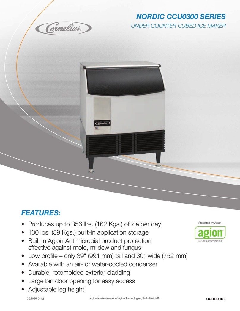 Cornelius Nordic CCU0300 Series Specifications
