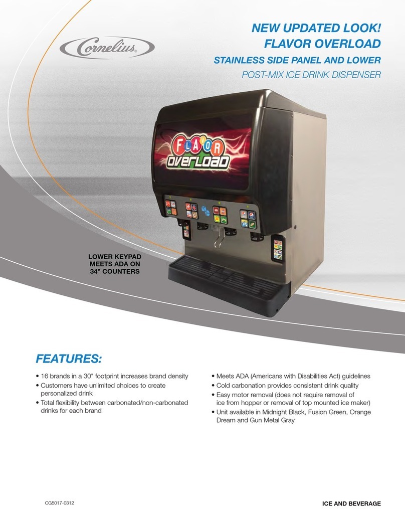 Cornelius Flavor OverLoad CG5017-1007 User manual