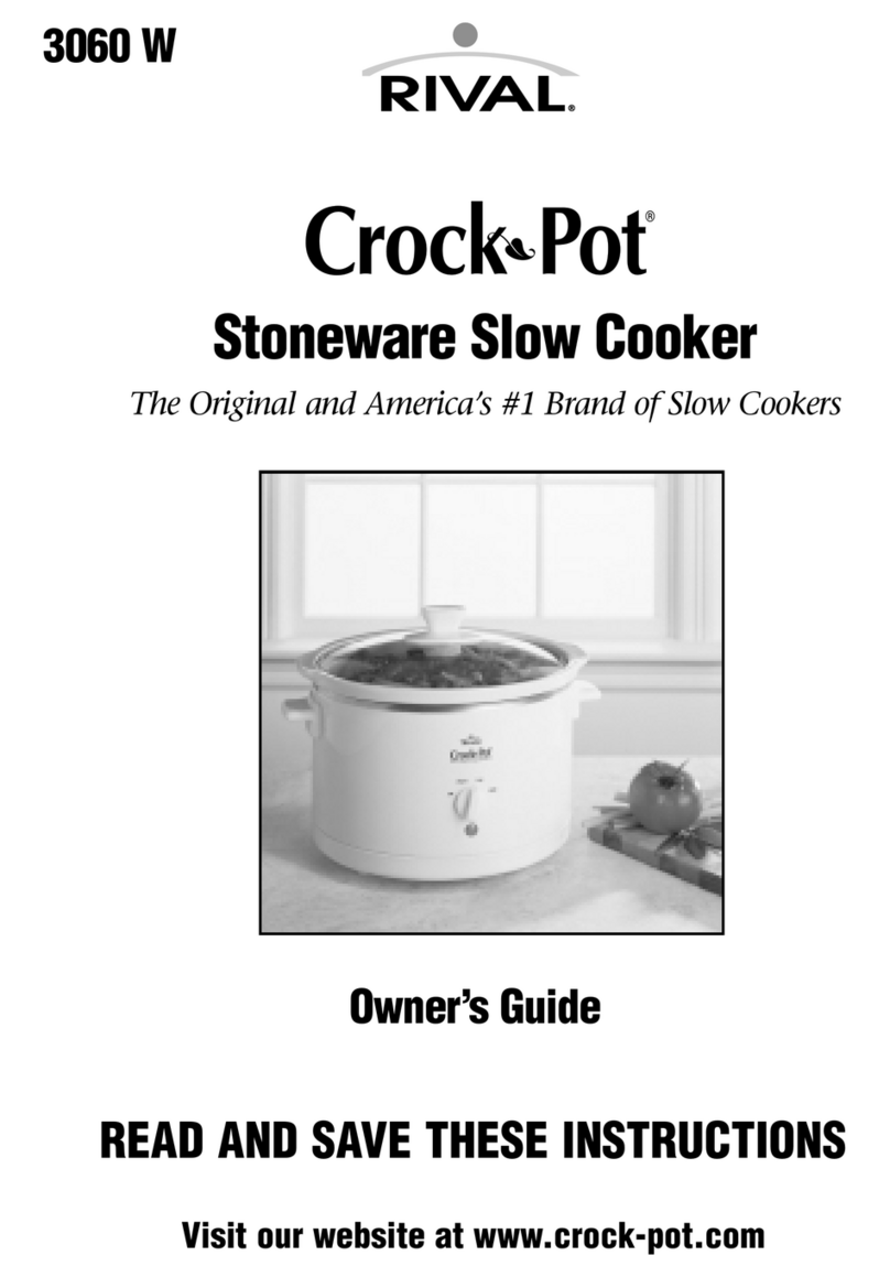 Crock-Pot 3060 User manual