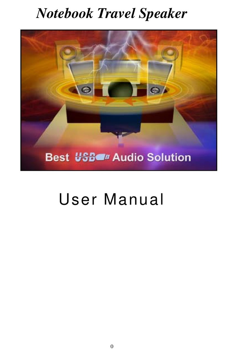 Creative Notebook Travel Speaker user manual
