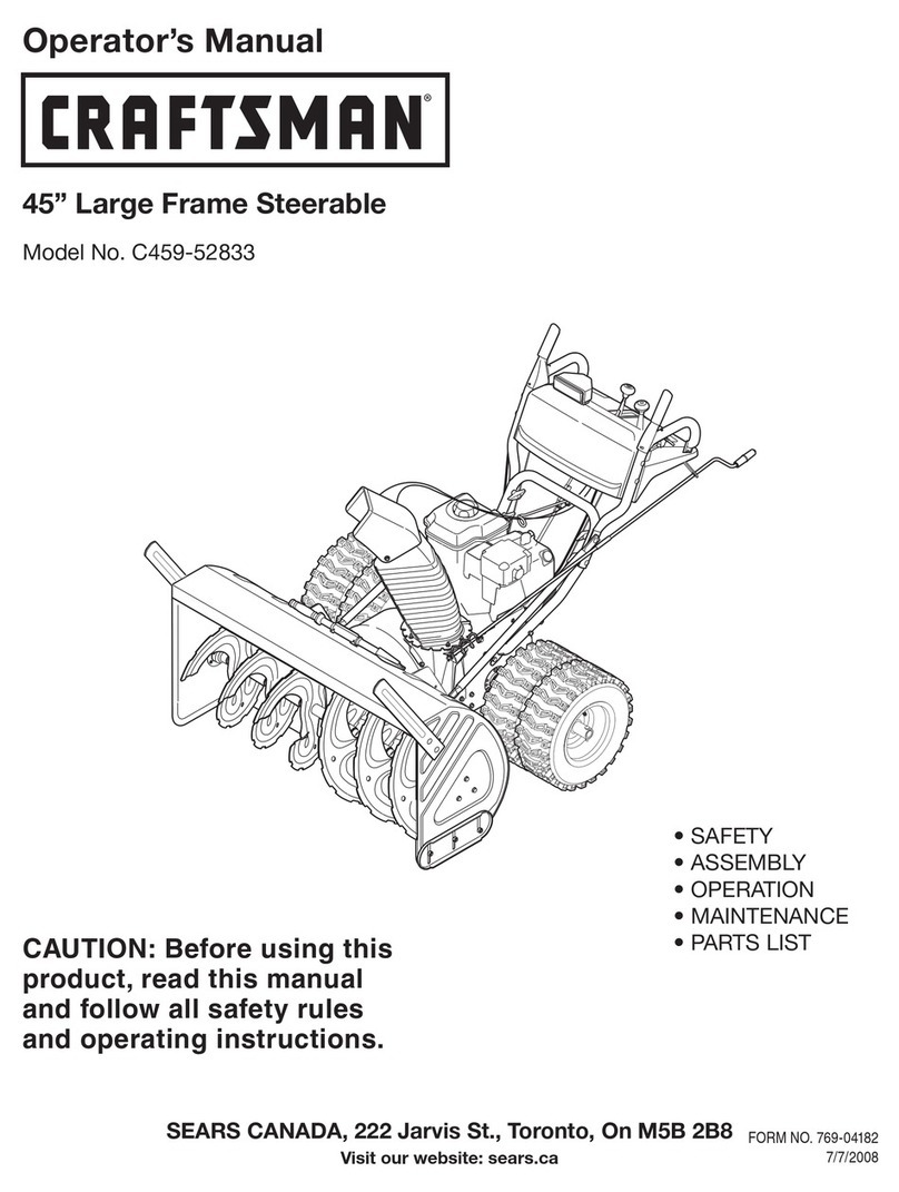 Craftsman C459-52833 User manual