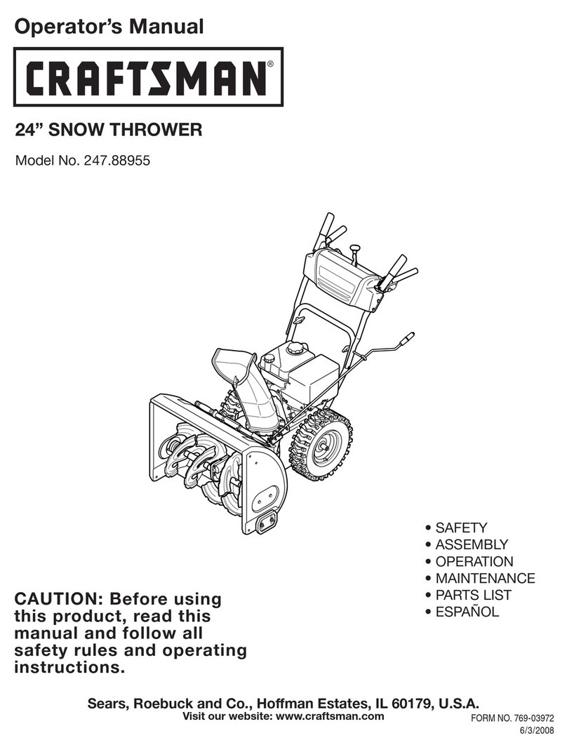 Craftsman 247.88955 Operator's manual